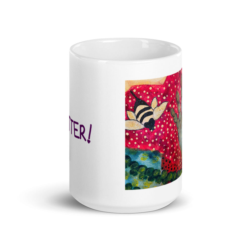 I Matter! Grandma's White Glossy Mug
