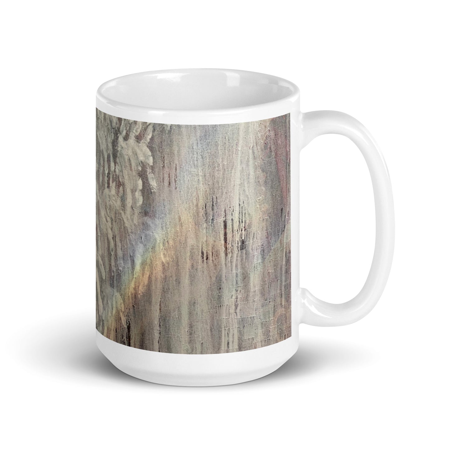 A big helping of Grace in the new Rainbow Swan Mug. 15 oz.