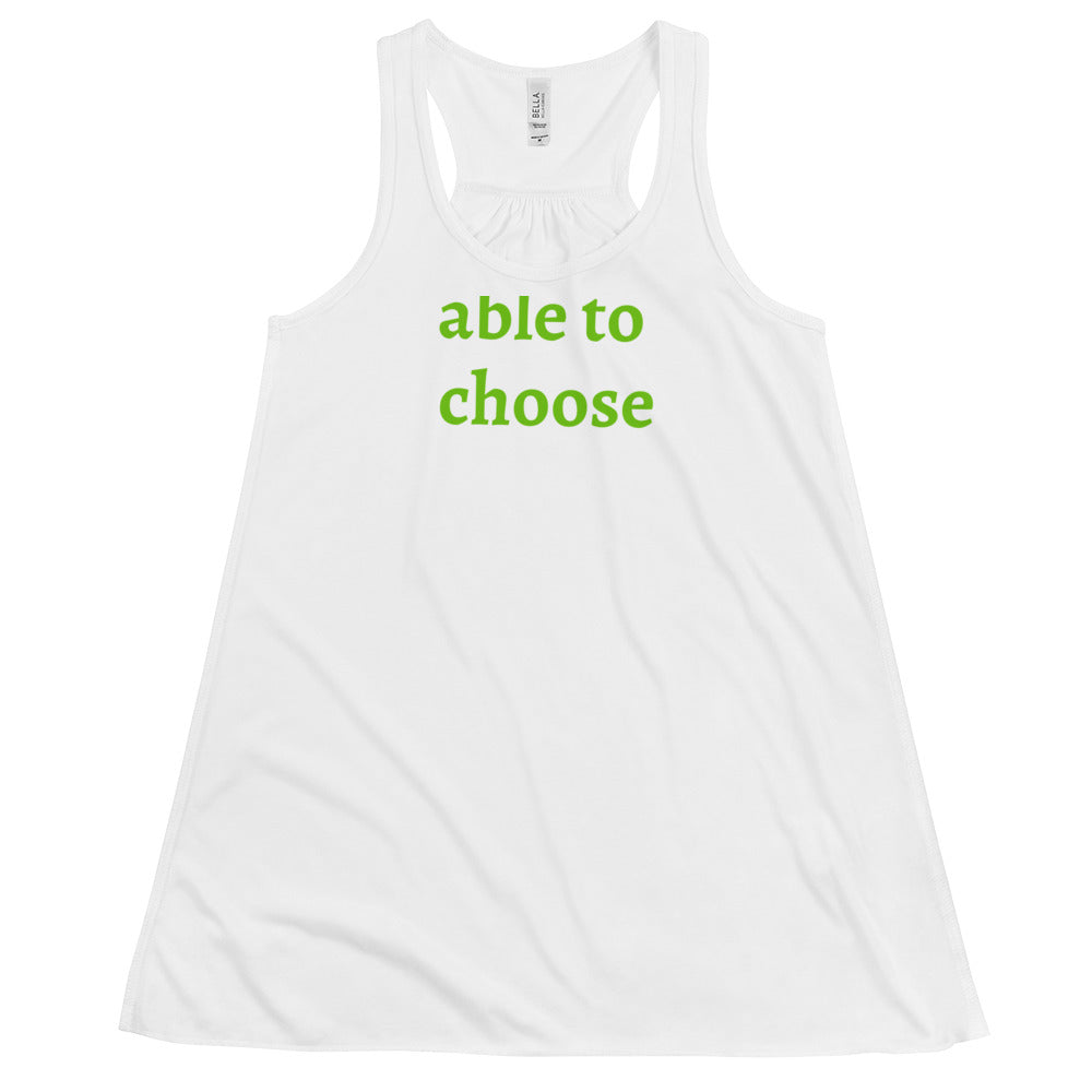 Women's Flowy Racerback Tank