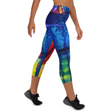 Load image into Gallery viewer, Pride Support All-over Print Yoga Capri Leggings
