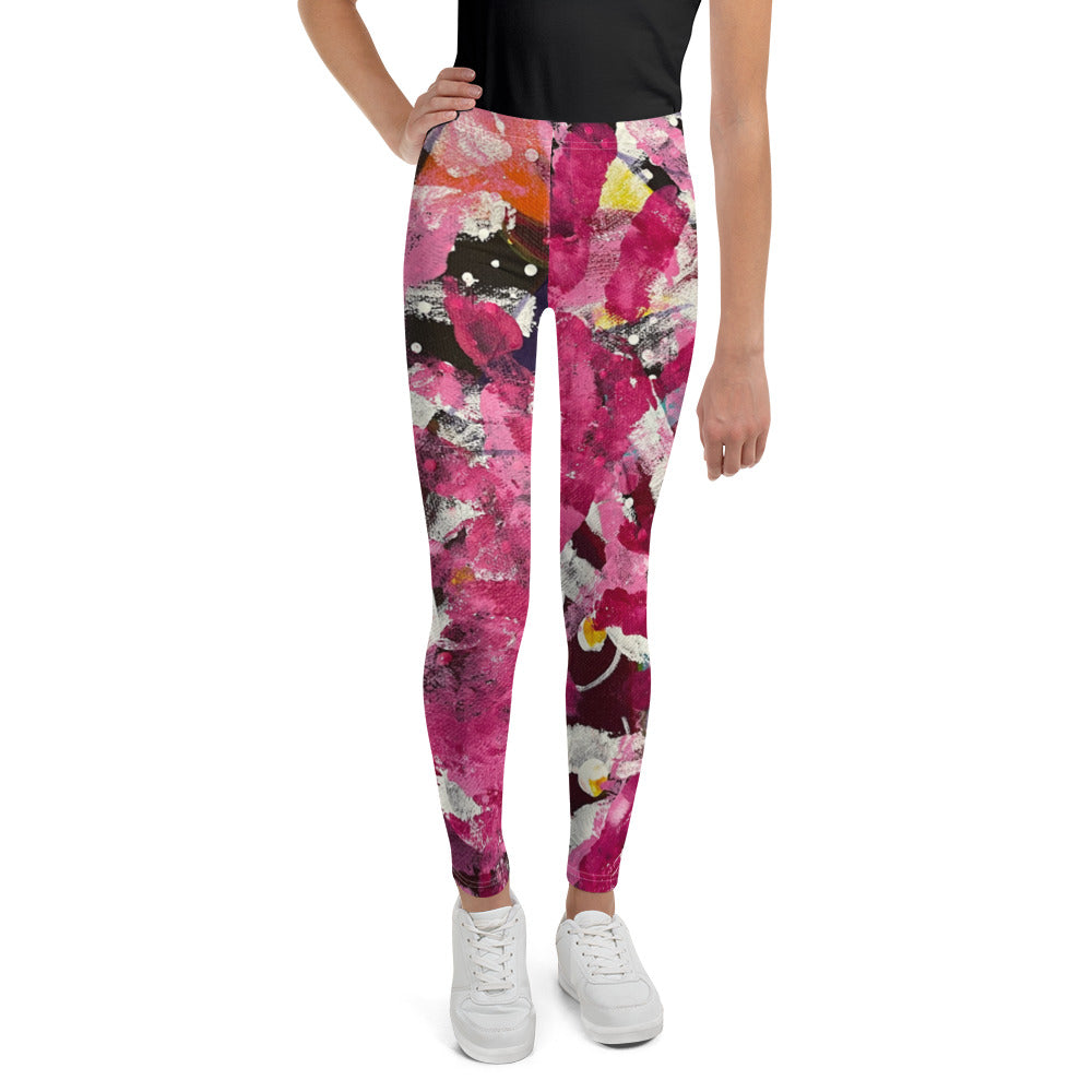 Super Power All-over Print Youth Leggings