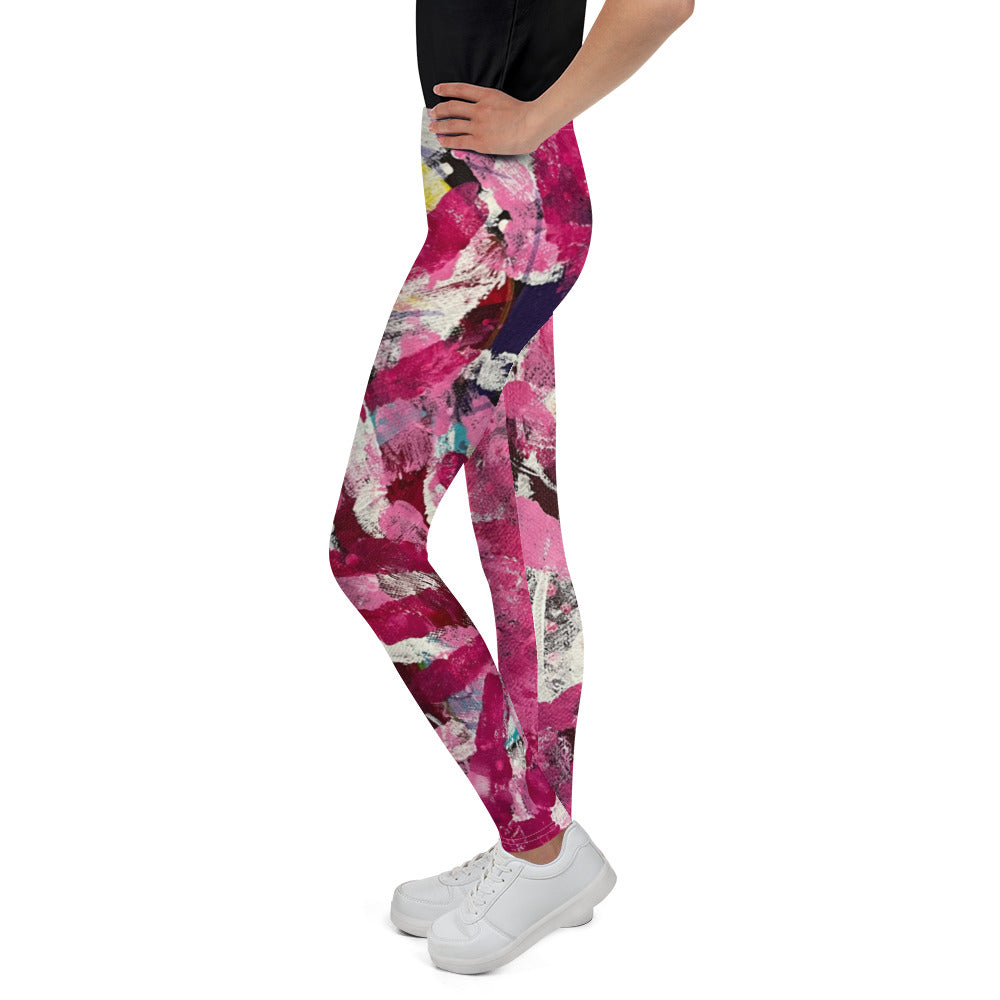 Super Power All-over Print Youth Leggings