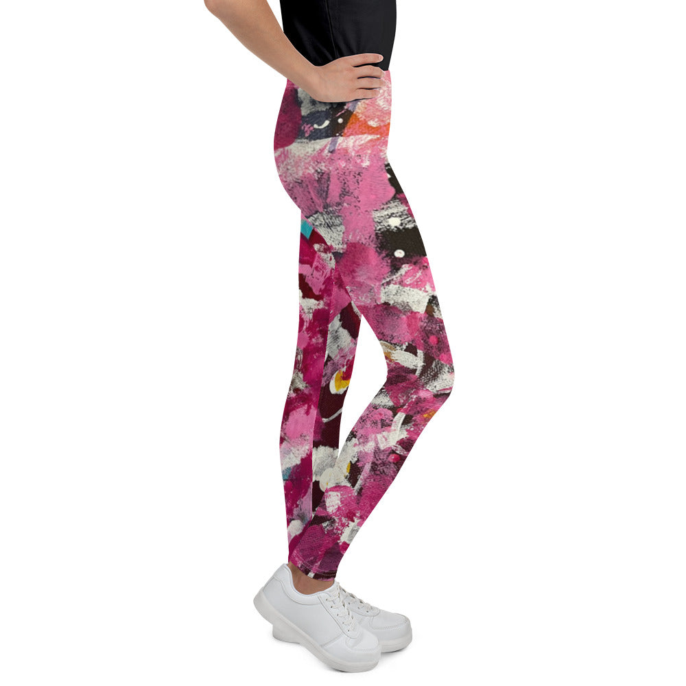 Super Power All-over Print Youth Leggings