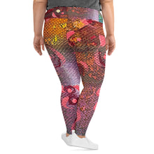 Load image into Gallery viewer, Secret Code All-Over Print Plus Size Leggings
