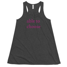 Load image into Gallery viewer, able to choose... women&#39;s racerback tank
